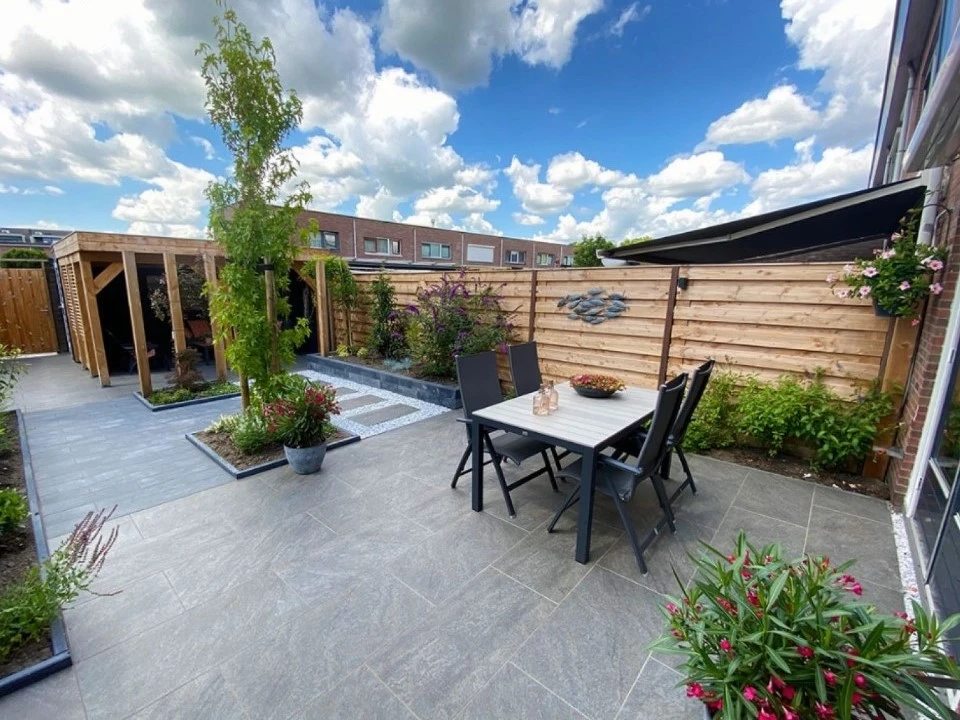 Gardenlux Keramische Tegel Cera3Line Pietra Serena Anthracite 45 x 90 x 3 cm - Afbeelding 3